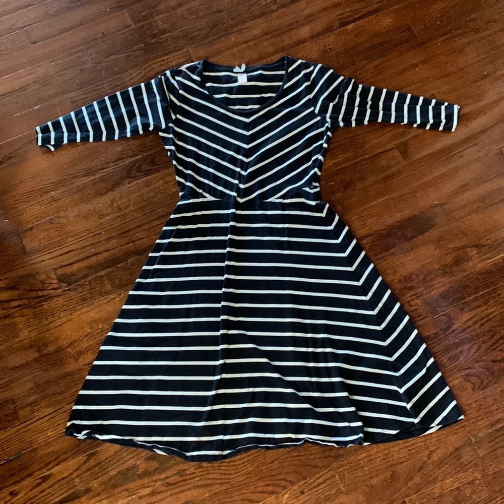 Down east striped dress